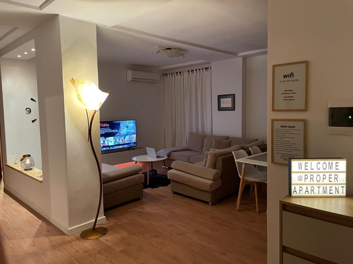 Proper Apartment 1 Tiranë Ngoại thất bức ảnh